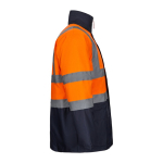 Parka 4 en 1 grande taille avec revêtement en polyester 180 g/m² Velilla couleur orange quatrième vue