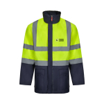 Parka de travail 4 en 1 bicolore avec revêtement 180 g/m² Velilla avec zone d'impression
