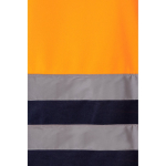 Pull de travail en polaire avec col montant 300 g/m² Velilla couleur orange cinquième vue