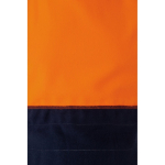 Pull de travail en polaire avec col montant 300 g/m² Velilla couleur orange sixième vue
