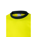 T-shirt de travail grande taille haute visibilité 140 g/m² Velilla couleur jaune cinquième vue