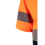 T-shirt de travail grande taille haute visibilité 140 g/m² Velilla couleur orange sixième vue