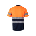 T-shirt de travail grande taille haute visibilité 140 g/m² Velilla couleur orange