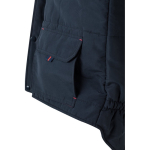 Gilet de travail multipoches avec fermeture éclair 120 g/m² Velilla couleur rouge Septième vue