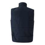 Gilet de travail multipoches avec fermeture éclair 120 g/m² Velilla couleur rouge
