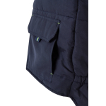 Gilet de travail multipoches avec fermeture éclair 120 g/m² Velilla couleur vert Septième vue