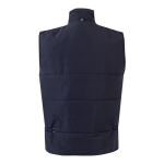 Gilet de travail multipoches avec fermeture éclair 120 g/m² Velilla couleur vert
