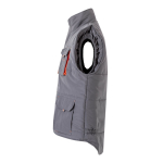Gilet de travail multipoches avec fermeture éclair 120 g/m² Velilla troisième vue