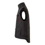 Gilet de travail multipoches avec fermeture éclair 120 g/m² Velilla troisième vue