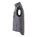 Gilet de travail multipoches avec fermeture éclair 120 g/m² Velilla troisième vue