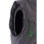 Gilet de travail multipoches avec fermeture éclair 120 g/m² Velilla sixième vue