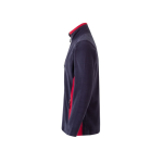 Veste polaire de travail en polyester avec poches 220 g/m² Velilla couleur rouge troisième vue