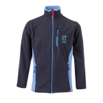 Veste polaire de travail en polyester avec poches 220 g/m² Velilla avec zone d'impression