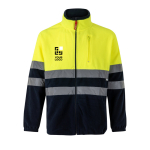 Veste softshell grande taille de travail en polyester 280 g/m² Velilla avec zone d'impression