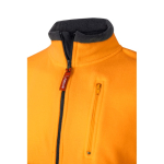 Veste polaire de travail bicolore en polyester 280 g/m² Velilla couleur orange Huitième vue