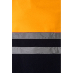 Veste polaire de travail bicolore en polyester 280 g/m² Velilla couleur orange Neuvième vue