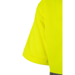 Polo de travail manches courtes haute visibilité 160 g/m² Velilla couleur jaune sixième vue