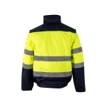 Veste de travail grande taille en polyester 180 g/m² Velilla couleur jaune