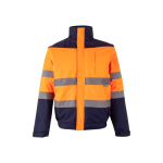 Veste de travail grande taille en polyester 180 g/m² Velilla couleur orange deuxième vue