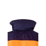 Veste de travail grande taille en polyester 180 g/m² Velilla couleur orange Neuvième vue