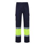 Pantalon de travail grande taille haute visibilité 210 g/m² Velilla couleur jaune deuxième vue