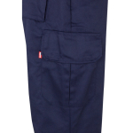Pantalon de travail grande taille haute visibilité 210 g/m² Velilla couleur jaune cinquième vue
