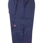 Pantalon de travail en sergé polyester et coton 210 g/m² Velilla couleur orange cinquième vue