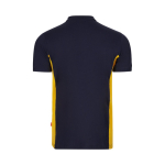 Polo de travail en coton et polyester manches courtes 180 g/m² Velilla couleur jaune