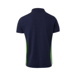 Polo de travail en coton et polyester manches courtes 180 g/m² Velilla couleur vert