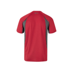 T-shirt technique de travail en maille ”œil de perdrix” 160 g/m² Velilla couleur rouge