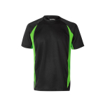 T-shirt technique de travail en maille ”œil de perdrix” 160 g/m² Velilla couleur vert deuxième vue