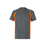 T-shirt technique de travail en maille ”œil de perdrix” 160 g/m² Velilla couleur orange deuxième vue