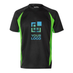 T-shirt technique de travail en maille ”œil de perdrix” 160 g/m² Velilla avec zone d'impression