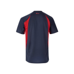 T-shirt de travail bicolore 100 % polyester 160 g/m² Velilla couleur rouge