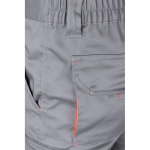 Pantalon de travail extensible multipoches bicolore 240 g/m² Velilla couleur orange Septième vue