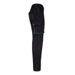 Pantalon de travail extensible multipoches bicolore 240 g/m² Velilla quatrième vue