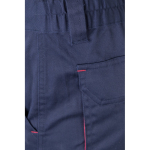 Pantalon de travail multipoches bicolore 240 g/m² Velilla couleur rouge Septième vue