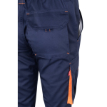 Pantalon de travail multipoches bicolore 240 g/m² Velilla couleur orange sixième vue