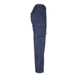 Pantalon de travail multipoches bicolore 240 g/m² Velilla couleur bleu ciel quatrième vue
