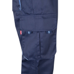 Pantalon de travail multipoches bicolore 240 g/m² Velilla couleur bleu ciel cinquième vue