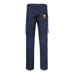 Pantalon de travail multipoches bicolore 240 g/m² Velilla couleur bleu ciel