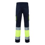 Pantalon de travail grande taille multipoches 240 g/m² Velilla couleur jaune deuxième vue