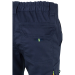 Pantalon de travail grande taille multipoches 240 g/m² Velilla couleur jaune sixième vue