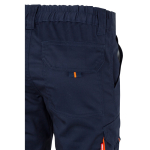 Pantalon de travail grande taille multipoches 240 g/m² Velilla couleur orange sixième vue