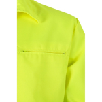 Veste de travail en grande taille en sergé bicolore 210 g/m² Velilla couleur jaune cinquième vue