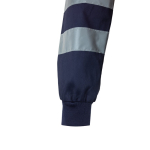 Veste de travail en grande taille en sergé bicolore 210 g/m² Velilla couleur orange sixième vue