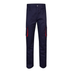 Pantalon de travail en sergé avec plusieurs poches 200 g/m² Velilla couleur rouge deuxième vue