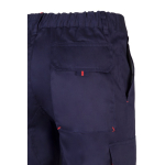 Pantalon de travail en sergé avec plusieurs poches 200 g/m² Velilla couleur rouge sixième vue