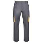 Pantalon de travail en sergé avec plusieurs poches 200 g/m² Velilla couleur jaune deuxième vue