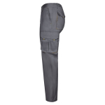Pantalon de travail en sergé avec plusieurs poches 200 g/m² Velilla couleur jaune troisième vue